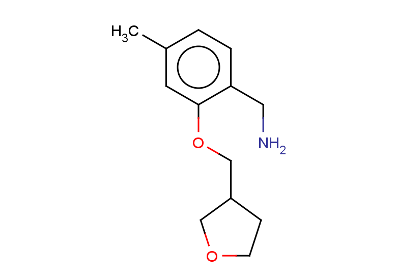 [4-methyl-2-(oxolan-3-ylmethoxy)phenyl]methanamine