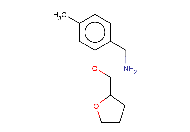 [4-methyl-2-(oxolan-2-ylmethoxy)phenyl]methanamine