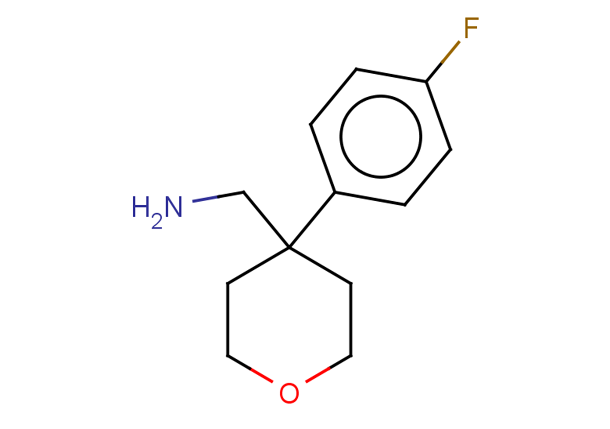 [4-(4-fluorophenyl)oxan-4-yl]methanamine
