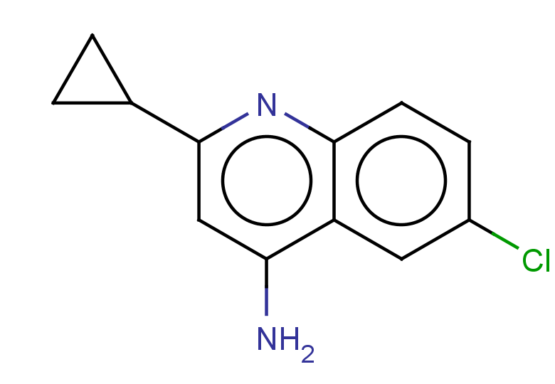 6-chloro-2-cyclopropylquinolin-4-amine