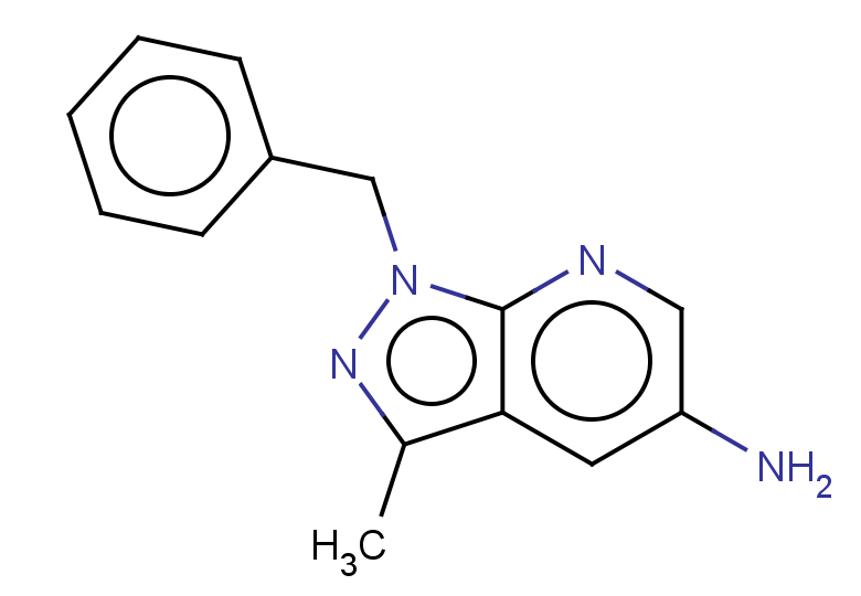 1-benzyl-3-methyl-1H-pyrazolo[3,4-b]pyridin-5-amine