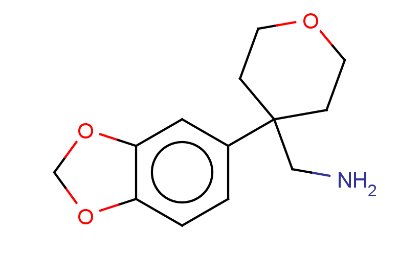 [4-(1,3-dioxaindan-5-yl)oxan-4-yl]methanamine
