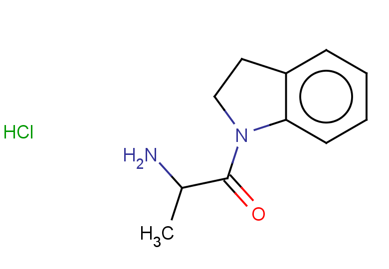 2-amino-1-(2,3-dihydro-1H-indol-1-yl)propan-1-one hydrochloride