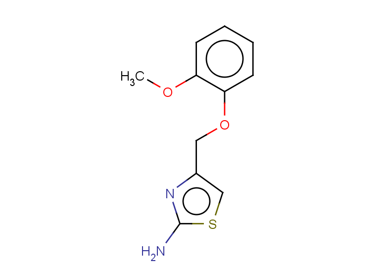4-(2-methoxyphenoxymethyl)-1,3-thiazol-2-amine