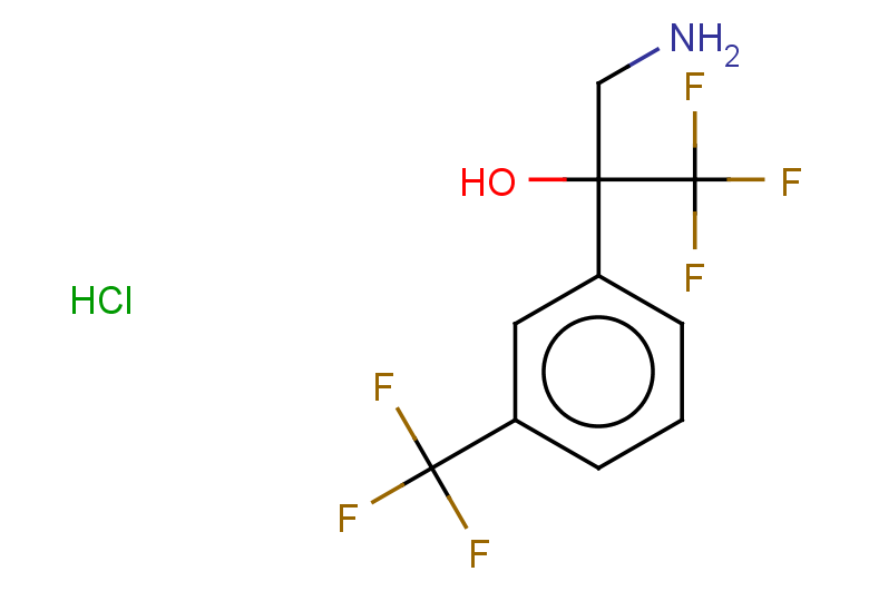 3-amino-1,1,1-trifluoro-2-[3-(trifluoromethyl)phenyl]propan-2-ol hydrochloride
