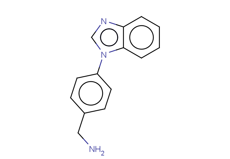[4-(1H-1,3-benzodiazol-1-yl)phenyl]methanamine