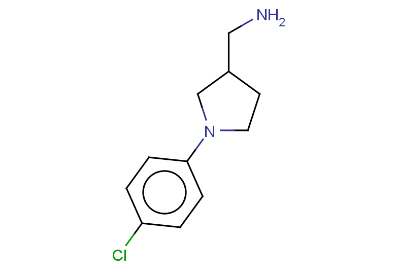 (1-(4-chlorophenyl)pyrrolidin-3-yl)methanamine