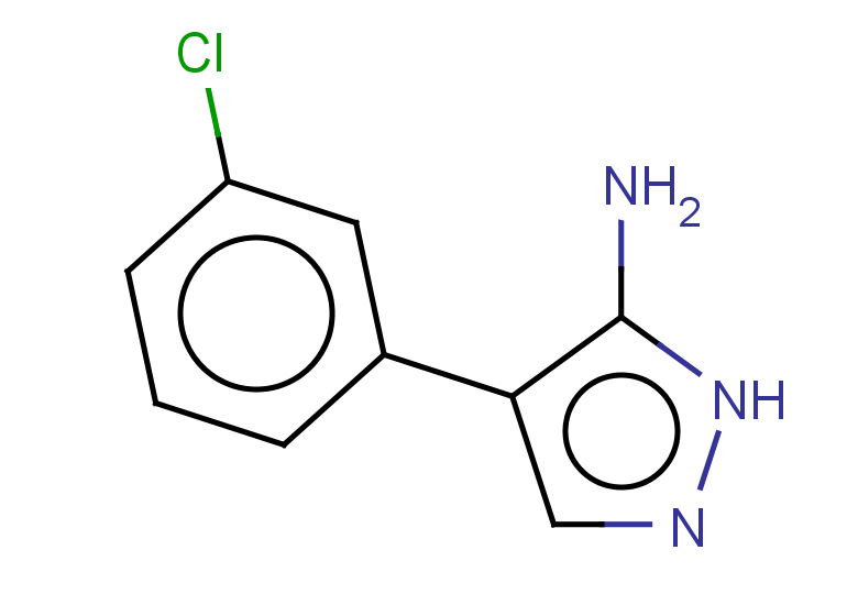 4-(3-chlorophenyl)-1H-pyrazol-5-amine