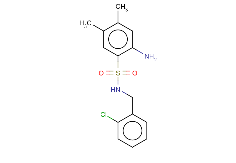 2-amino-N-[(2-chlorophenyl)methyl]-4,5-dimethylbenzene-1-sulfonamide