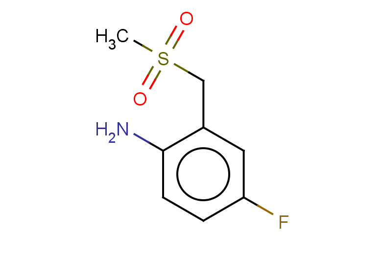 4-fluoro-2-(methanesulfonylmethyl)aniline