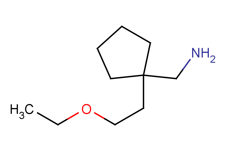 [1-(2-ethoxyethyl)cyclopentyl]methanamine