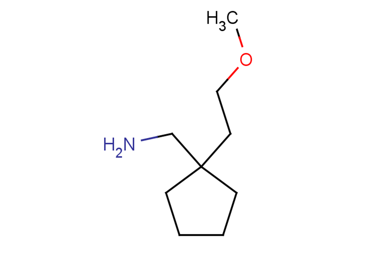 [1-(2-methoxyethyl)cyclopentyl]methanamine