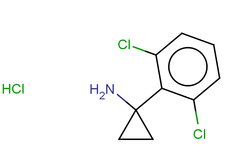 1-(2,6-dichlorophenyl)cyclopropan-1-amine hydrochloride