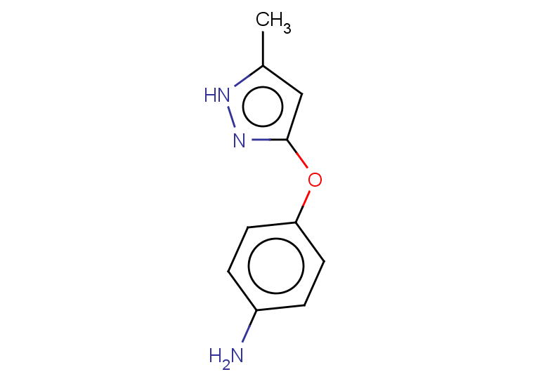 4-[(5-methyl-1H-pyrazol-3-yl)oxy]aniline