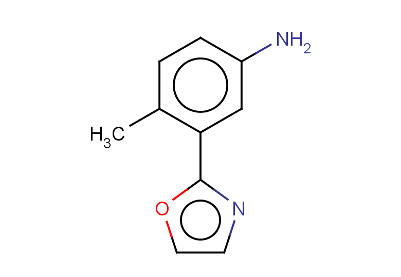 4-methyl-3-(1,3-oxazol-2-yl)aniline