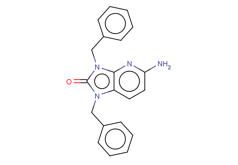 5-amino-1,3-dibenzyl-1H,2H,3H-imidazo[4,5-b]pyridin-2-one