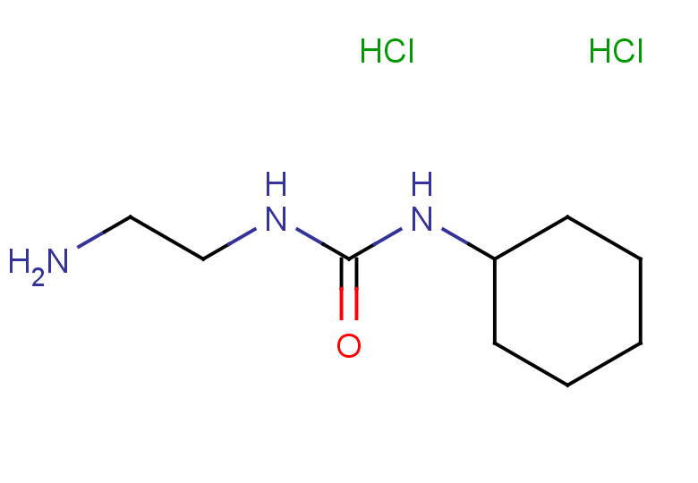 3-(2-aminoethyl)-1-cyclohexylurea dihydrochloride