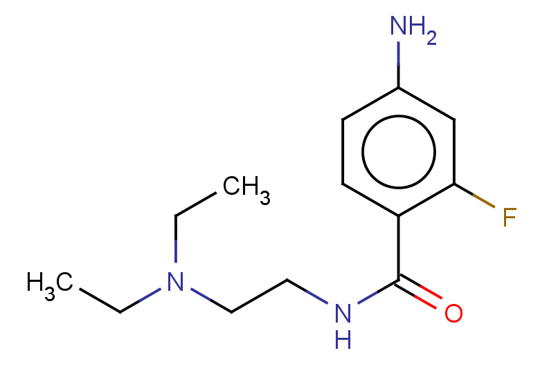 4-amino-N-[2-(diethylamino)ethyl]-2-fluorobenzamide