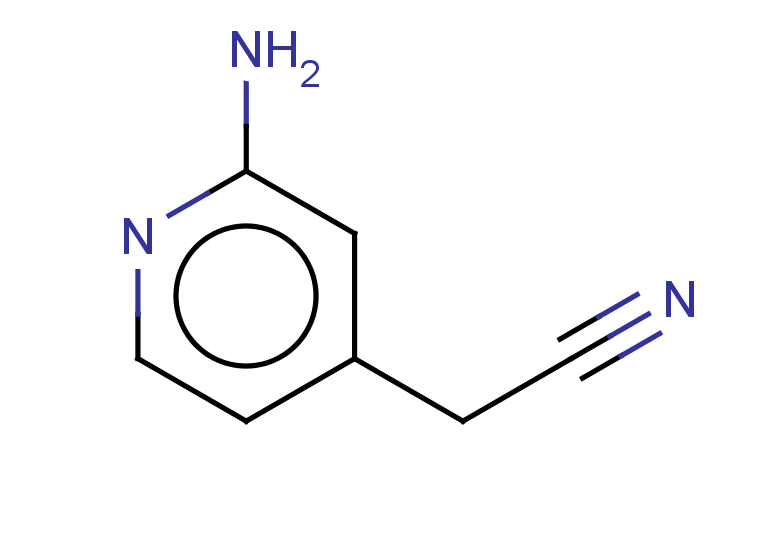 2-(2-aminopyridin-4-yl)acetonitrile