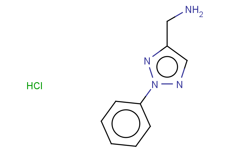 (2-phenyl-2H-1,2,3-triazol-4-yl)methanamine hydrochloride