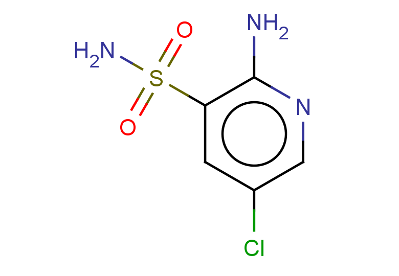 2-amino-5-chloropyridine-3-sulfonamide