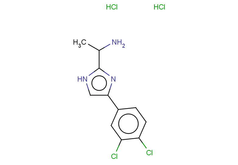 1-[4-(3,4-dichlorophenyl)-1H-imidazol-2-yl]ethan-1-amine dihydrochloride