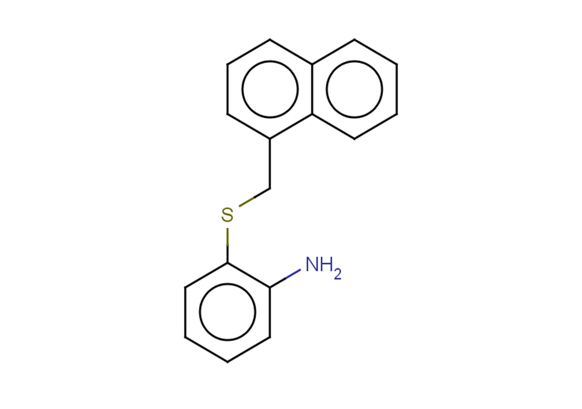 2-[(naphthalen-1-ylmethyl)sulfanyl]aniline
