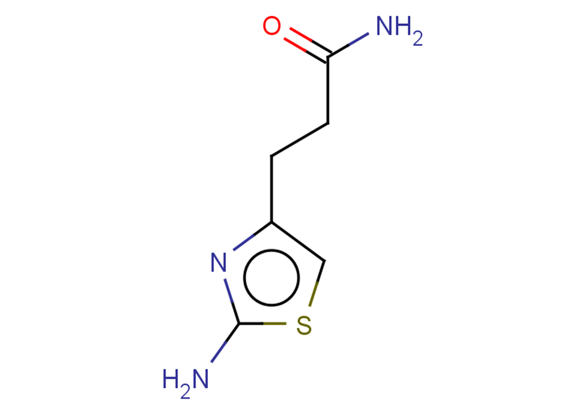3-(2-amino-1,3-thiazol-4-yl)propanamide
