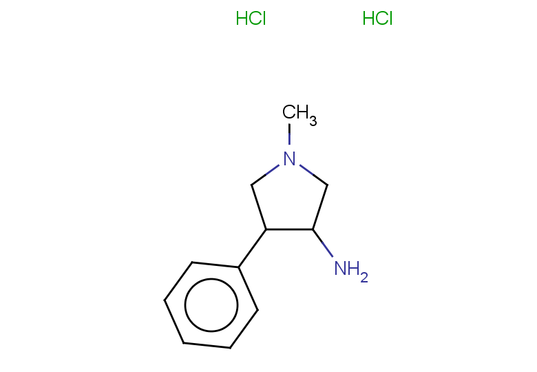 1-methyl-4-phenylpyrrolidin-3-amine dihydrochloride