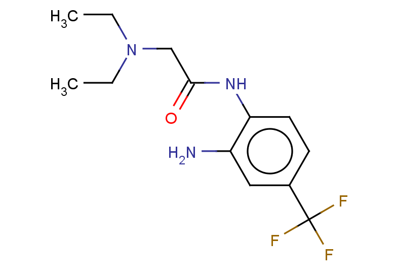 N-[2-amino-4-(trifluoromethyl)phenyl]-2-(diethylamino)acetamide