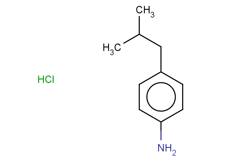 4-(2-methylpropyl)aniline hydrochloride