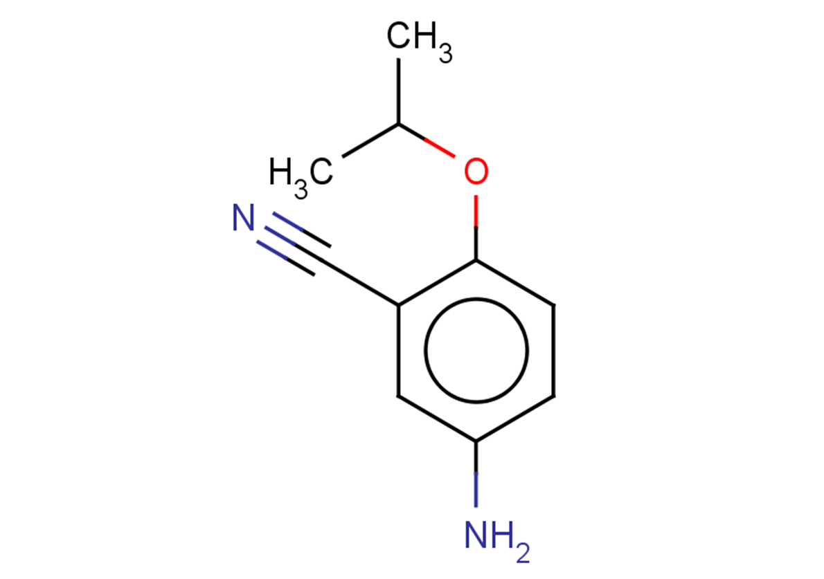 5-amino-2-(propan-2-yloxy)benzonitrile
