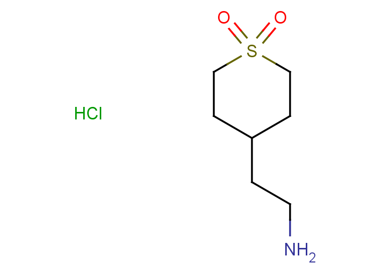 4-(2-aminoethyl)-1lambda6-thiane-1,1-dione hydrochloride