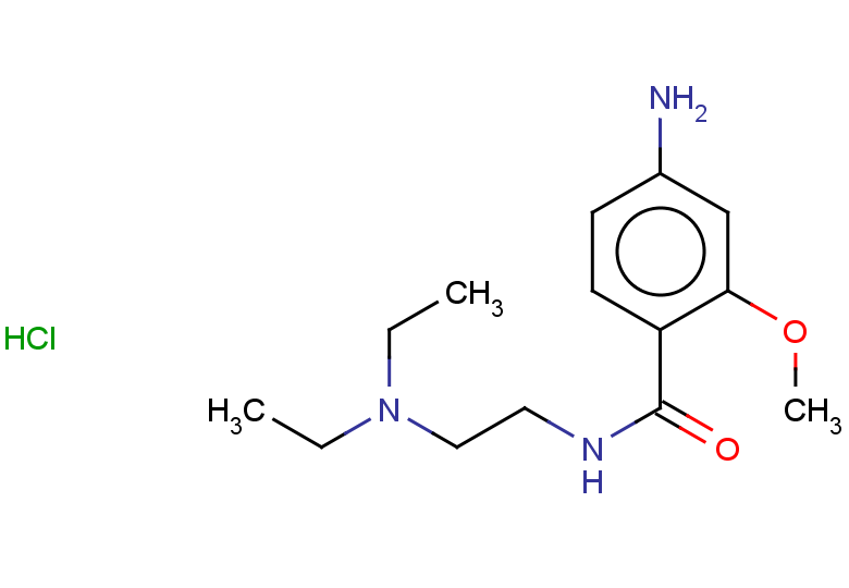 4-amino-N-[2-(diethylamino)ethyl]-2-methoxybenzamide hydrochloride