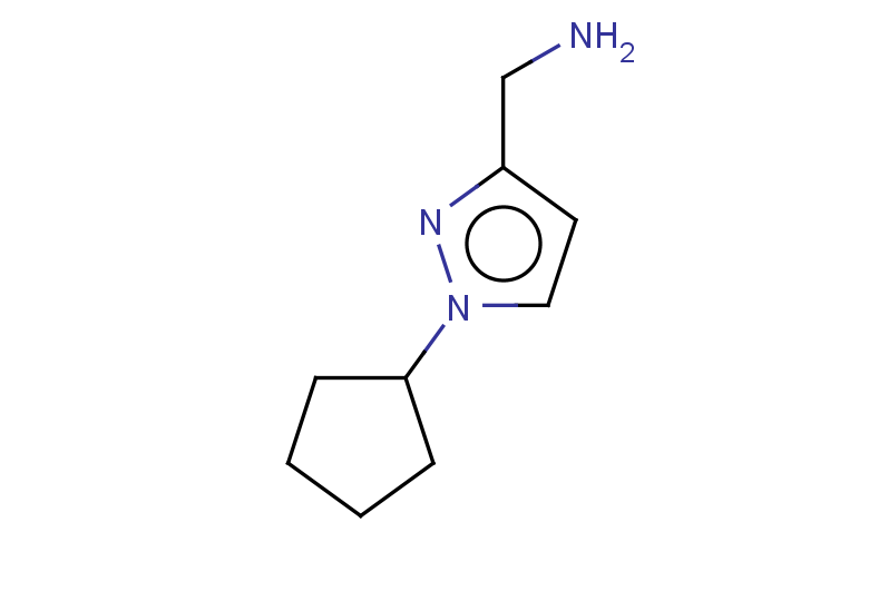 (1-cyclopentyl-1H-pyrazol-3-yl)methanamine