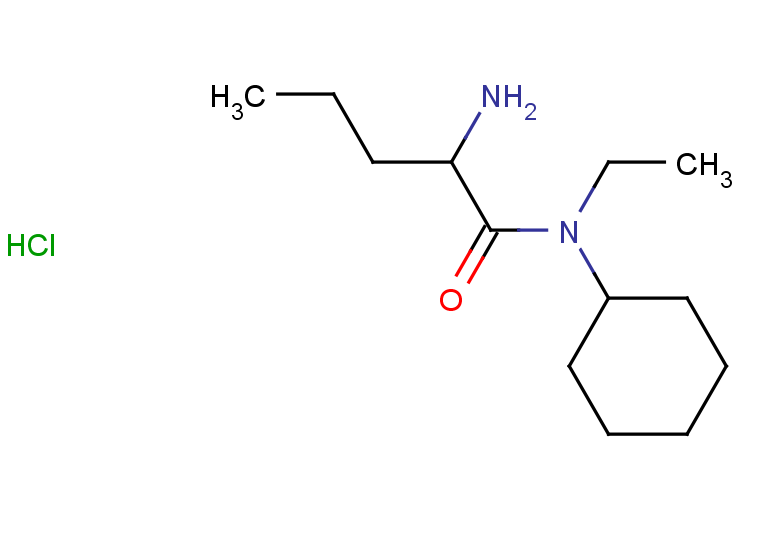 2-amino-N-cyclohexyl-N-ethylpentanamide hydrochloride