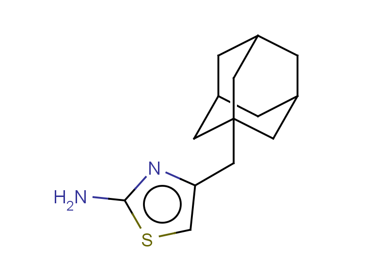 4-(adamantan-1-ylmethyl)-1,3-thiazol-2-amine