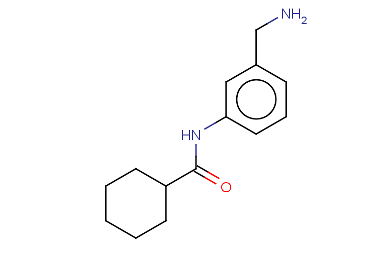 N-[3-(aminomethyl)phenyl]cyclohexanecarboxamide