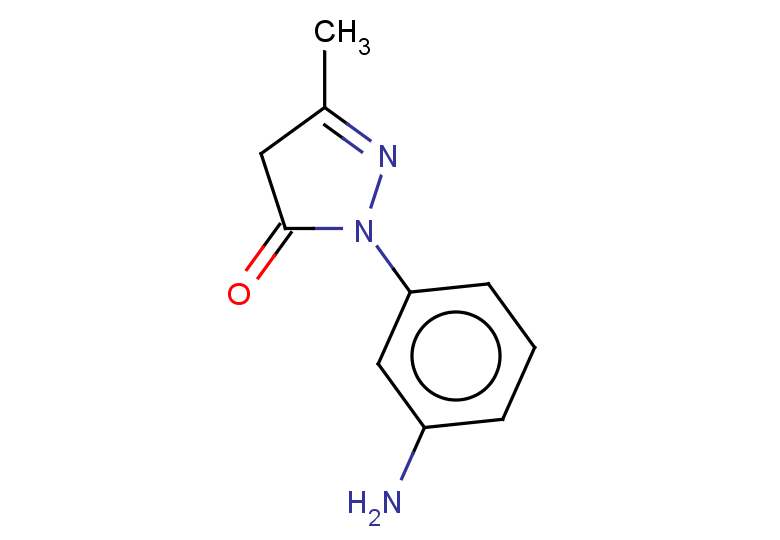 1-(3-aminophenyl)-3-methyl-4,5-dihydro-1H-pyrazol-5-one