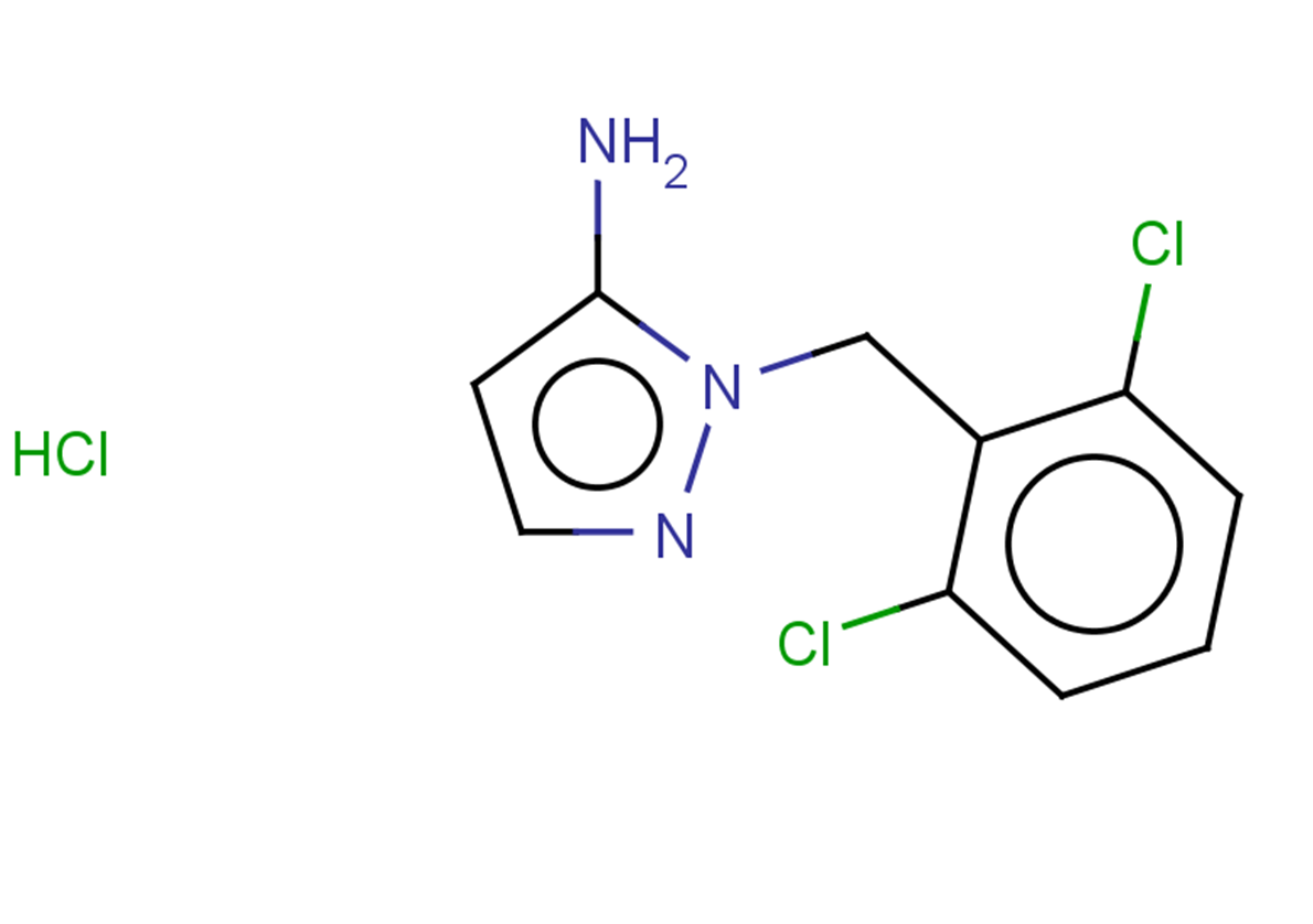 1-[(2,6-dichlorophenyl)methyl]-1H-pyrazol-5-amine hydrochloride