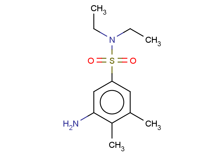 3-amino-N,N-diethyl-4,5-dimethylbenzene-1-sulfonamide