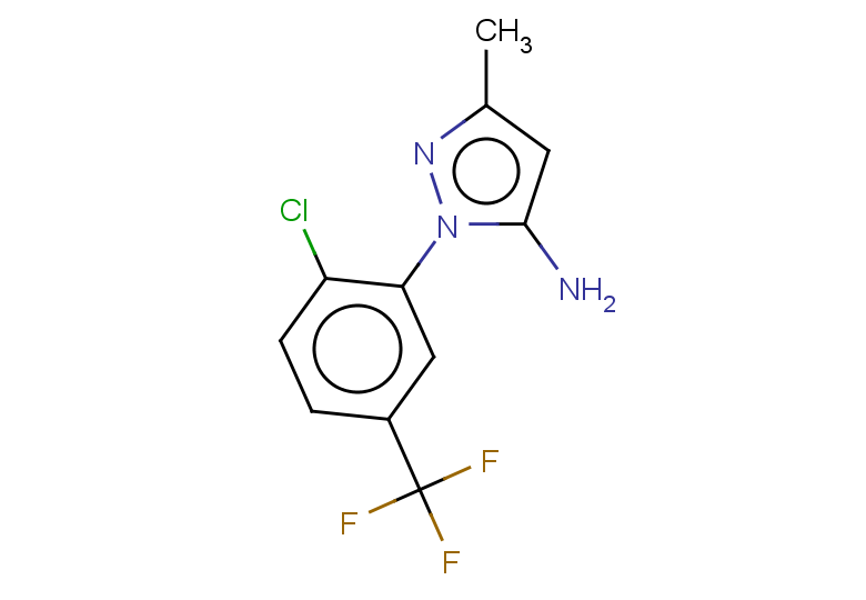 1-[2-chloro-5-(trifluoromethyl)phenyl]-3-methyl-1H-pyrazol-5-amine