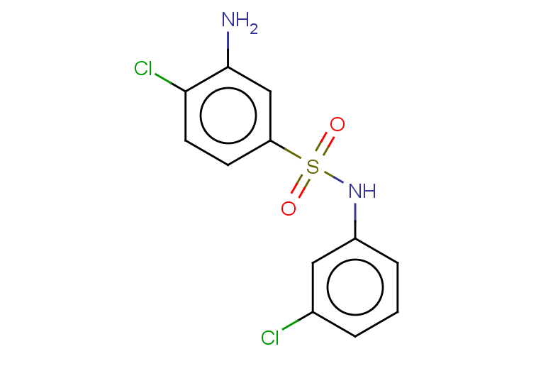 3-amino-4-chloro-N-(3-chlorophenyl)benzene-1-sulfonamide