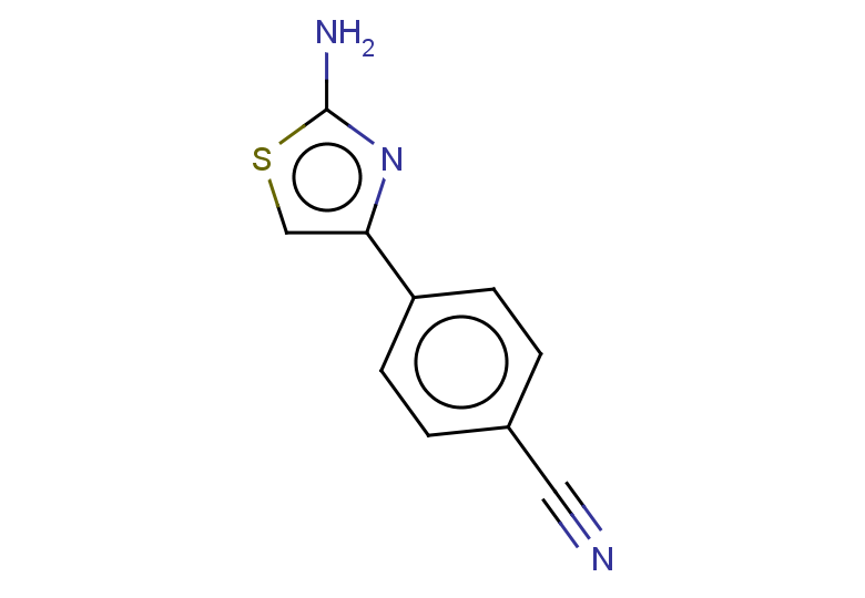 4-(2-amino-1,3-thiazol-4-yl)benzonitrile