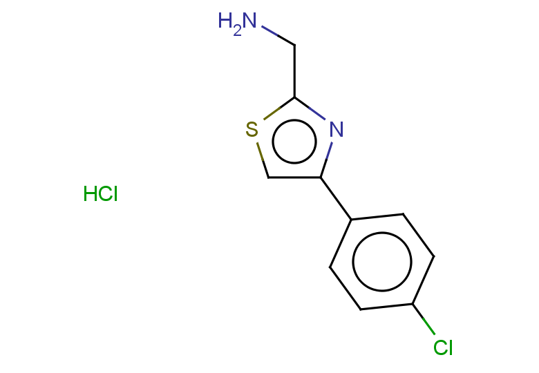 [4-(4-chlorophenyl)-1,3-thiazol-2-yl]methanamine hydrochloride