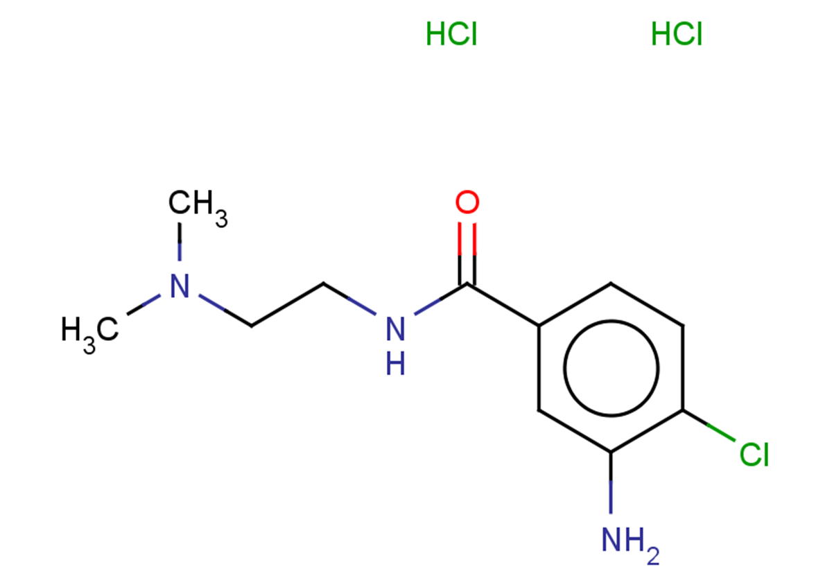 3-amino-4-chloro-N-[2-(dimethylamino)ethyl]benzamide dihydrochloride