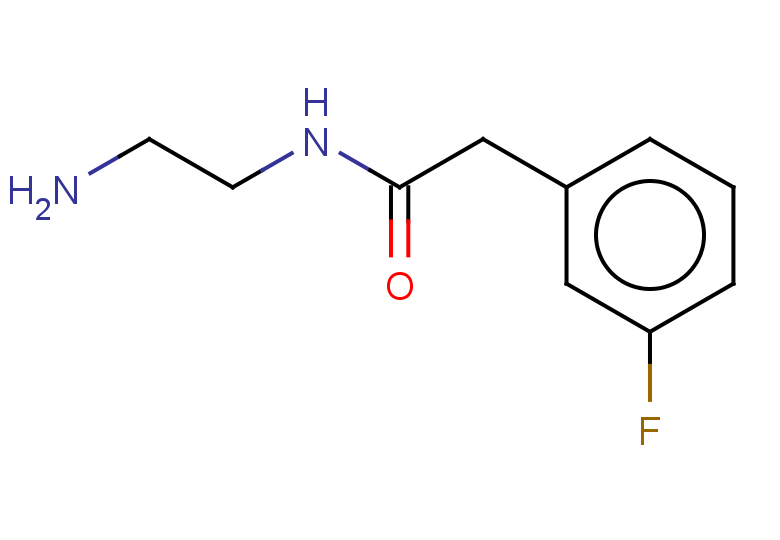 N-(2-aminoethyl)-2-(3-fluorophenyl)acetamide