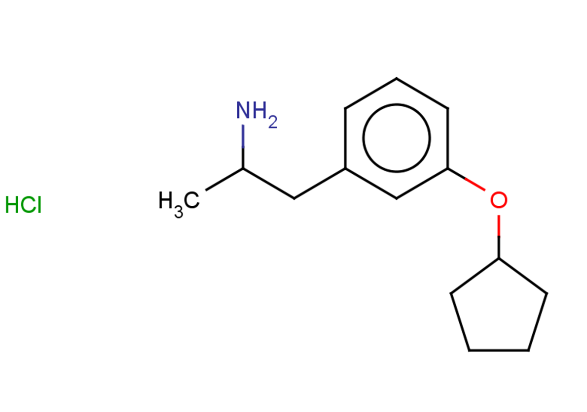 1-[3-(cyclopentyloxy)phenyl]propan-2-amine hydrochloride