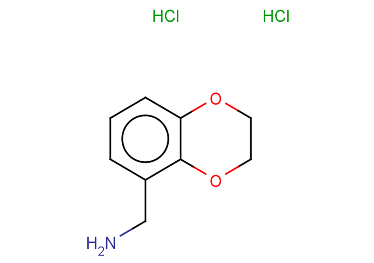 2,3-dihydro-1,4-benzodioxin-5-ylmethanamine dihydrochloride