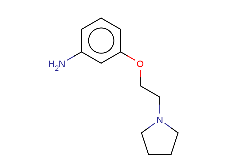 3-[2-(pyrrolidin-1-yl)ethoxy]aniline